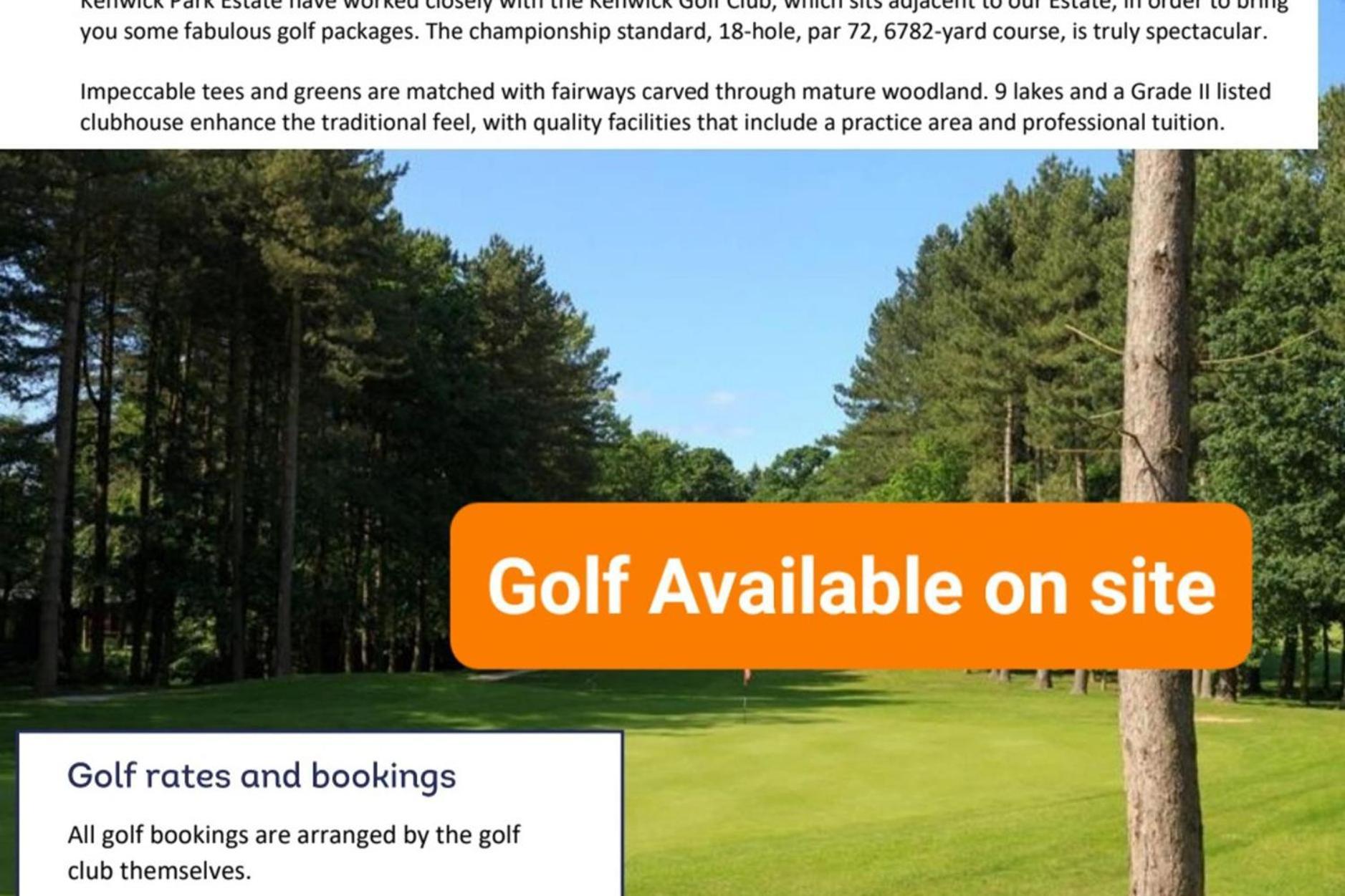 Pineshadow Lodge-Dog Friendly Kenwick Park Louth 劳斯 外观 照片